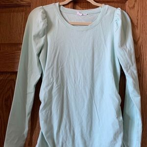 Old Navy mint maternity long sleeve tee